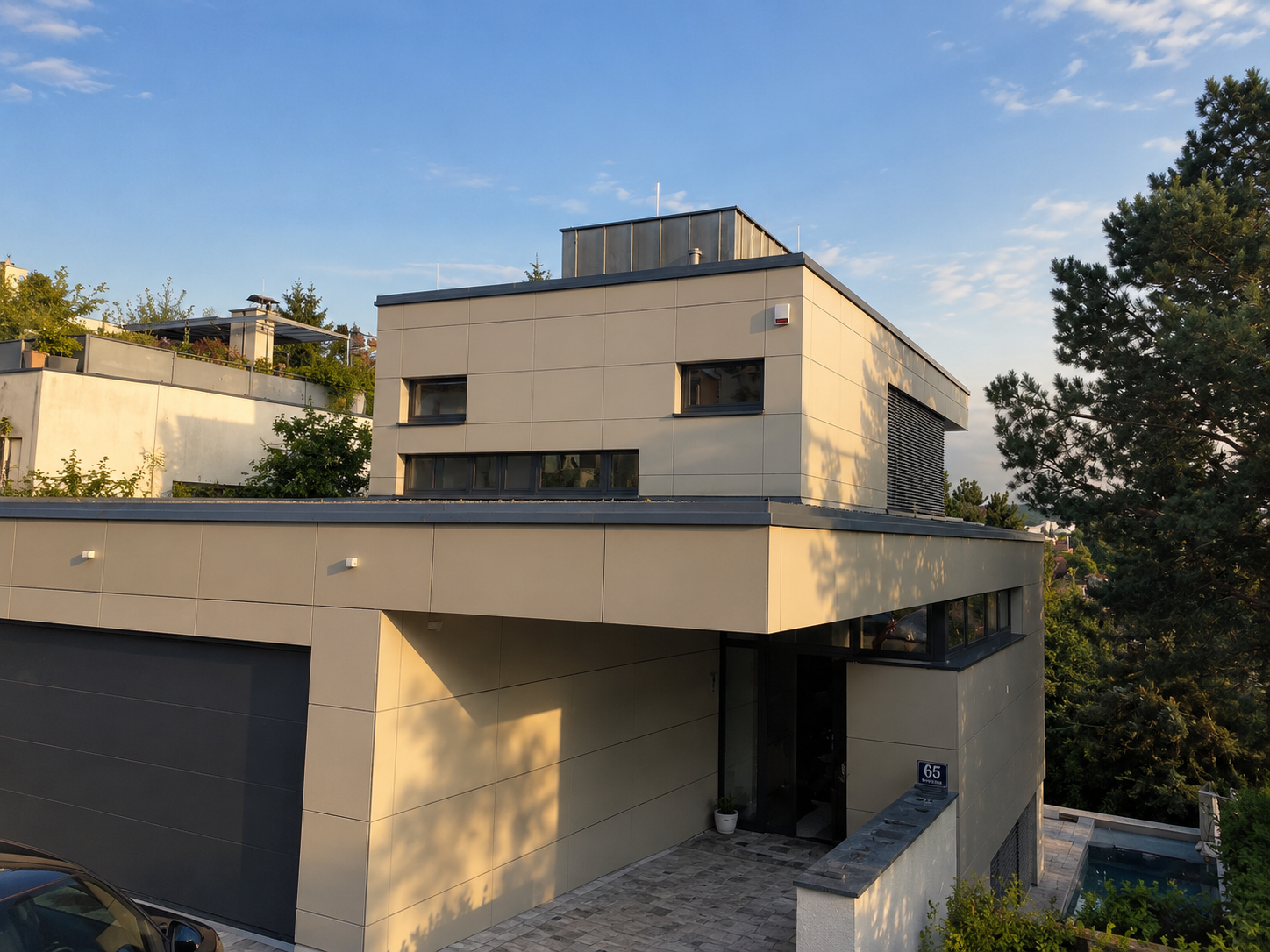 Villa mit Aussicht