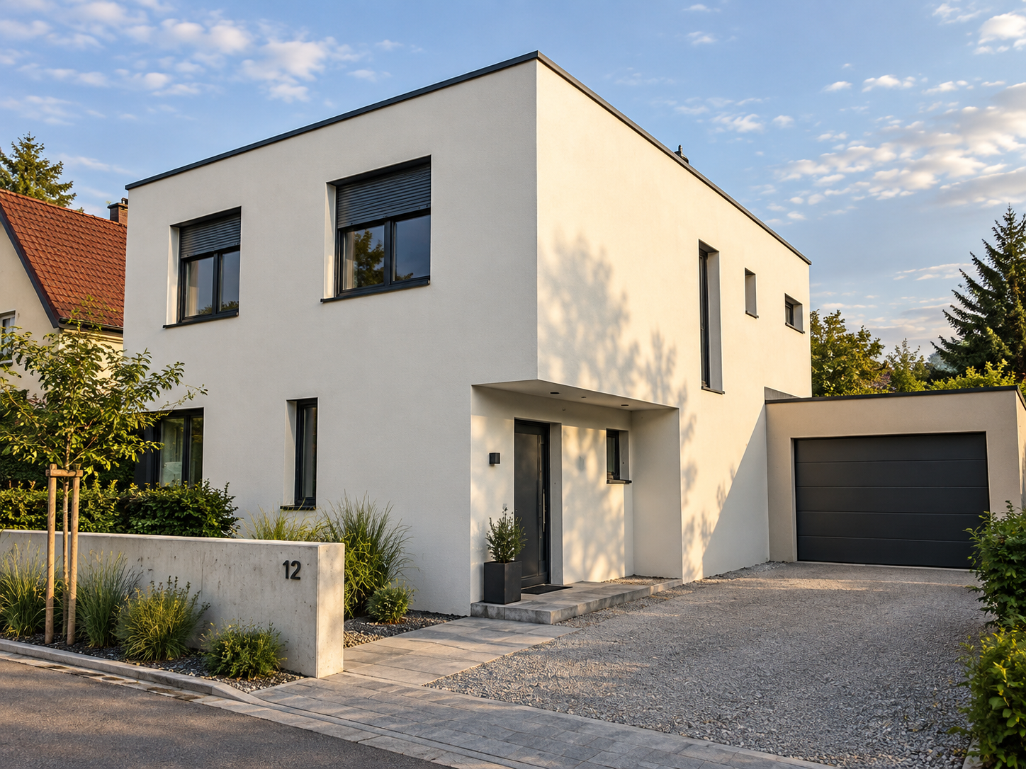 Haus am Stadtrand