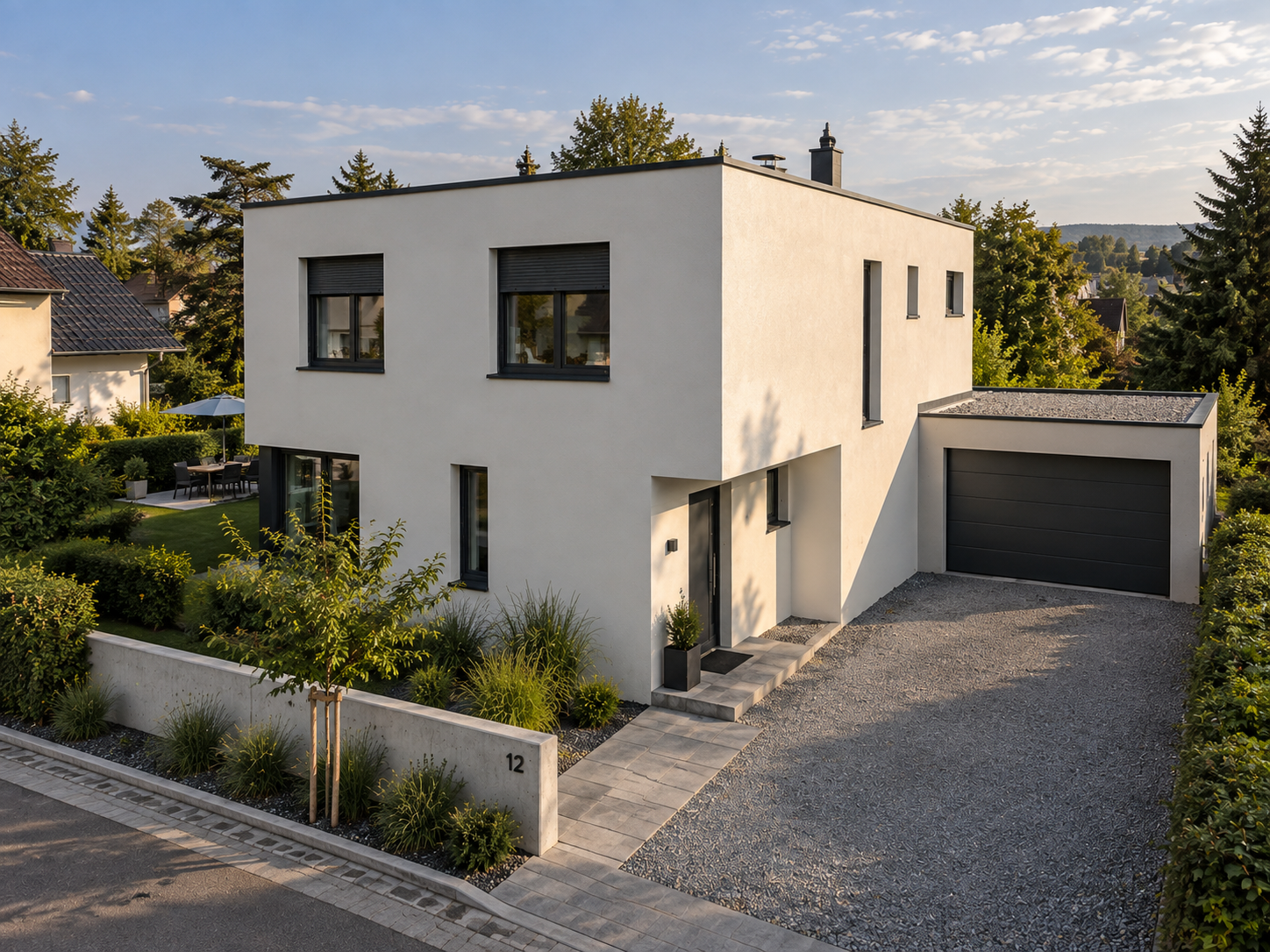 Haus am Stadtrand